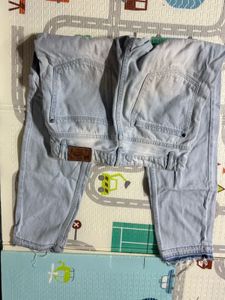 Light Wash Distressed Jeans