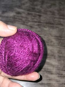 Purple Yarn Ball Wait 35 Gram