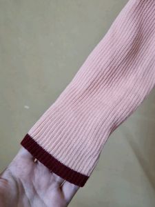 Polo Neck Sweater Top
