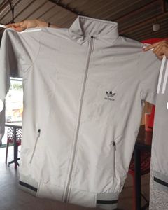 Adidas Gray Track Jacket