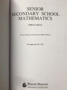 RS AGGARWAL GRADE 12