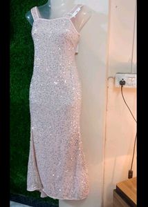 Prom Evening Sequined Maxi Gown