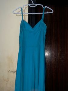 Floral Dress with Mustard Shrug