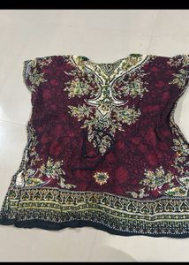 Brown Kaftan Topb