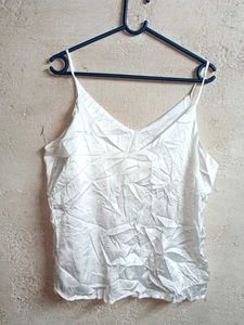 Shining Summer Fashion Tank Top Vest White