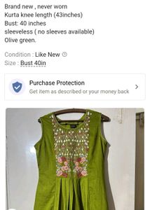 LXCR Designer Brand kurta