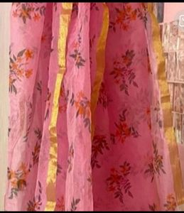 New Chanderi Cotton Dupatta with Tasselled Border