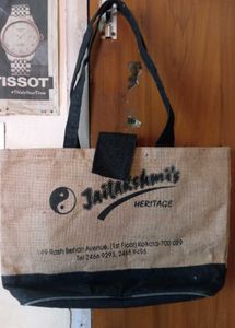 Jailakshmi's Heritage Jute Tote