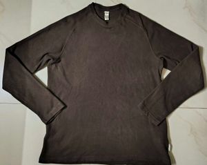 Woollen Brown Long Sleeve Top