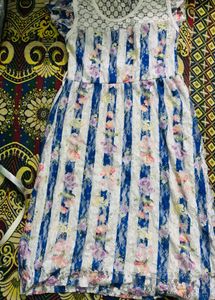 CUTE FROCK💙🦋🤍