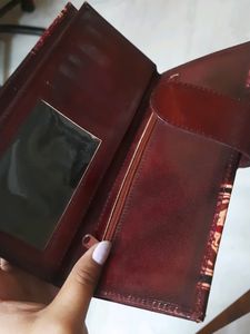 Leather Designer Wallet