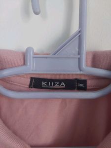 Pink Patterned Polo Shirt