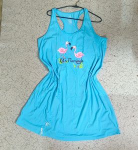 Flamingo Tank Dress