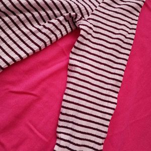 Striped Long Sleeve Top