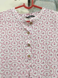 Zudio XS white kurti for daily wear