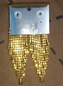 Sparkling Crystal Dangle Earrings