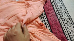 Meesho Peach Dress