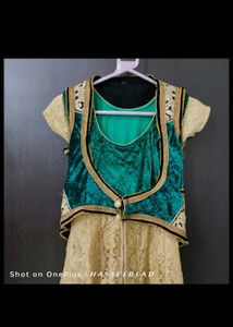Green Anarkali