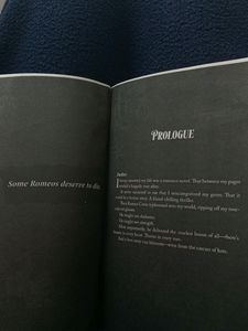Fictional Book My Romeo Dark