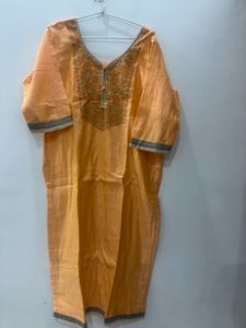 Elegant Peach Kurta
