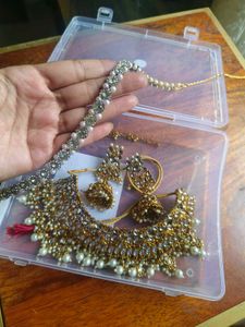 Jewellery Set With Waist Belt