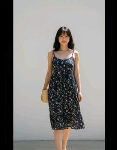 Floral Print Midi Dress