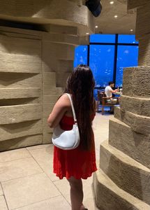 Red Strapless Mini Dress