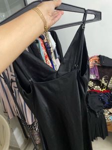 Elegant Black Slip Dress