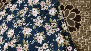 Pearl Off Shoulder Top With Floral Skirt