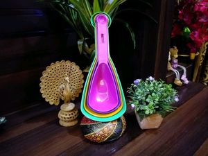 🆕️ Set Of 4 Dual Side Serving &  Measurung Spoons