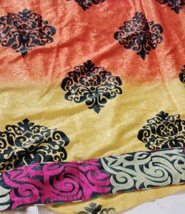 Multicolor Saree