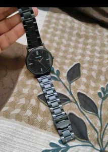 Sonata All Black Classic Watch