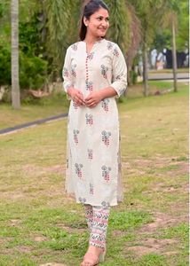 cotton kurti pant diwali offer