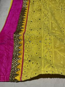 beautiful Lucknowi chickenkari kameez