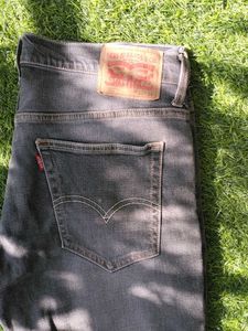 Levis Charcoal Gray Denim Jeans