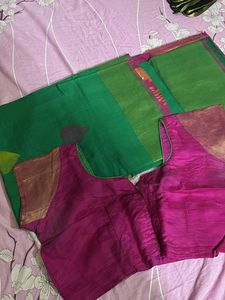 Green Saree