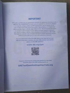 GRE Official Guide