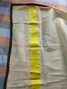 Stitched Tissue Dhavani Set