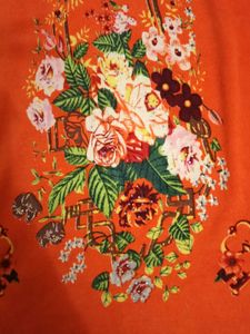 Chic Orange Mini Dress