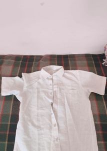 White Patterned Shirt for men’s