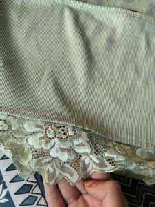 Mushroom Print Tank Top