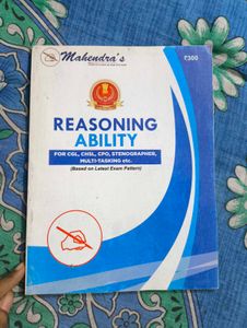 Reasoning Ability Book
