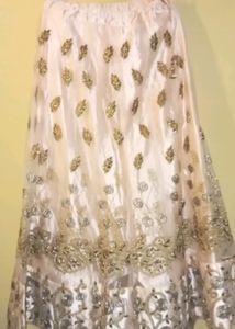 Embroidered Stitched Lehenga Choli (Pitch)