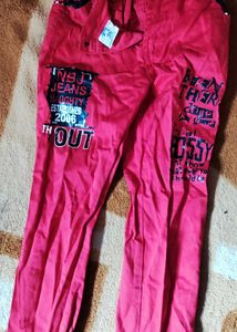 Printed Jeans No.30 (3 - 5 Age)