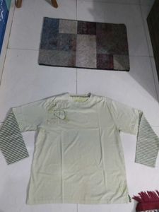 Striped Sleeve T-Shirt