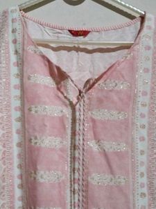 Pure Cotton Pink Kurti
