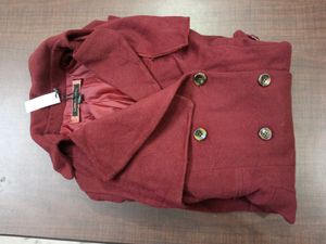 Maroon Woolen Coat With Slim Design