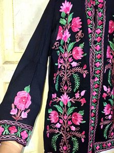 Kashmiri Embroidered Floral Jacket