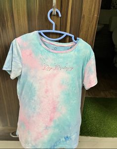 New Combo Urbanic Tees Pink And Rainbow Color