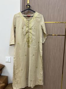Elegant Embroidered Kurta